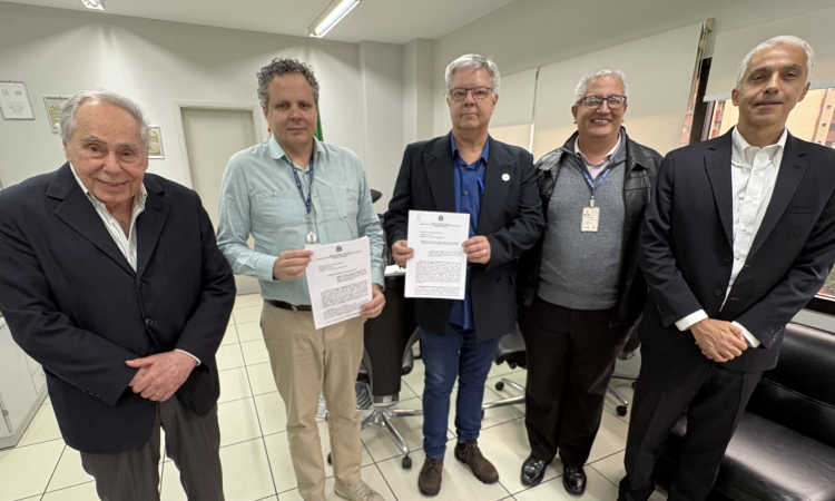 Ipem-SP formaliza parceria com a ABS para instalação de Laboratório de Máquina de Solda no Centro Tecnológico